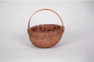 Artist unidentified, “Egg Basket”, Lancaster County, Pennsylvania, United States, 19th century,…