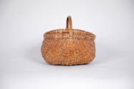 Artist unidentified, “Buttocks Basket”, Possibly Shenandoah Valley, Virginia, United States, 19…