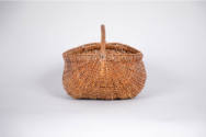 Artist unidentified, “Buttocks Basket”, Possibly Shenandoah Valley, Virginia, United States, 19…