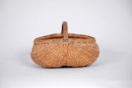 Artist unidentified, “Splint Basket with Handle”, United States, 19th century, Wood splints, na…