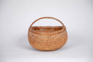 Artist unidentified, “Splint Basket with Handle”, United States, 19th century, Wood splints, na…