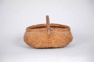 Artist unidentified, “Splint Basket with Handle”, United States, 19th century, Wood splints, na…