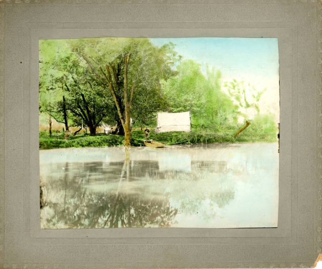 Photographer unidentified, “Untitled [Camp site near a body of water]”, United States, Early to…