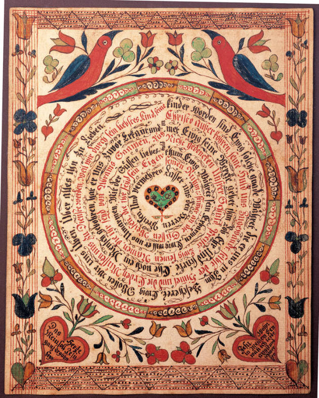 Spiral Religious Text
Johann Adam Eyer
Photo courtesy Sotheby's, New York