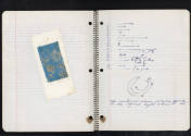 Melvin Edward Nelson, “Notebook (“Filler Book”)”, Colton, Oregon, 1961, Ballpoint pen, pencil, …