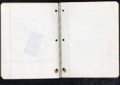 Melvin Edward Nelson, “Notebook (“Filler Book”)”, Colton, Oregon, 1961, Ballpoint pen, pencil, …