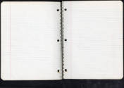 Melvin Edward Nelson, “Notebook (“Filler Book”)”, Colton, Oregon, 1961, Ballpoint pen, pencil, …