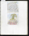 William A. Hall, (1943–2019), “Frankenstein Sequel (second sketchbook, aka Protége)”, Los Angel…