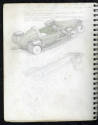William A. Hall, (1943–2019), “Frankenstein Sequel (second sketchbook, aka Protége)”, Los Angel…