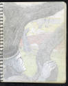 William A. Hall, (1943–2019), “Frankenstein Sequel (second sketchbook, aka Protége)”, Los Angel…