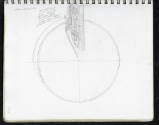 William A. Hall, (1943–2019), “Frankenstein Sequel (second sketchbook, aka Protége)”, Los Angel…