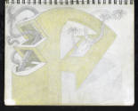 William A. Hall, (1943–2019), “Frankenstein Sequel (second sketchbook, aka Protége)”, Los Angel…