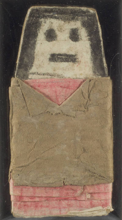 James Castle, “Untitled” Boise, Idaho, United States, 1931–1977, Crayon and soot-and-saliva on …