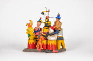 John Foxell, “Untitled”, Staten Island, New York, United States, n.d., Stone, paint on wood, pl…