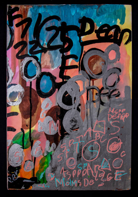 Deanna Poppenger, “Untitled (Book)” Westland, Michigan, United States, 2024, Watercolor, acryli…