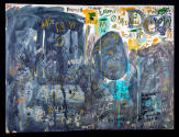 Deanna Poppenger, “Untitled (Book)” Westland, Michigan, United States, 2024, Watercolor, acryli…