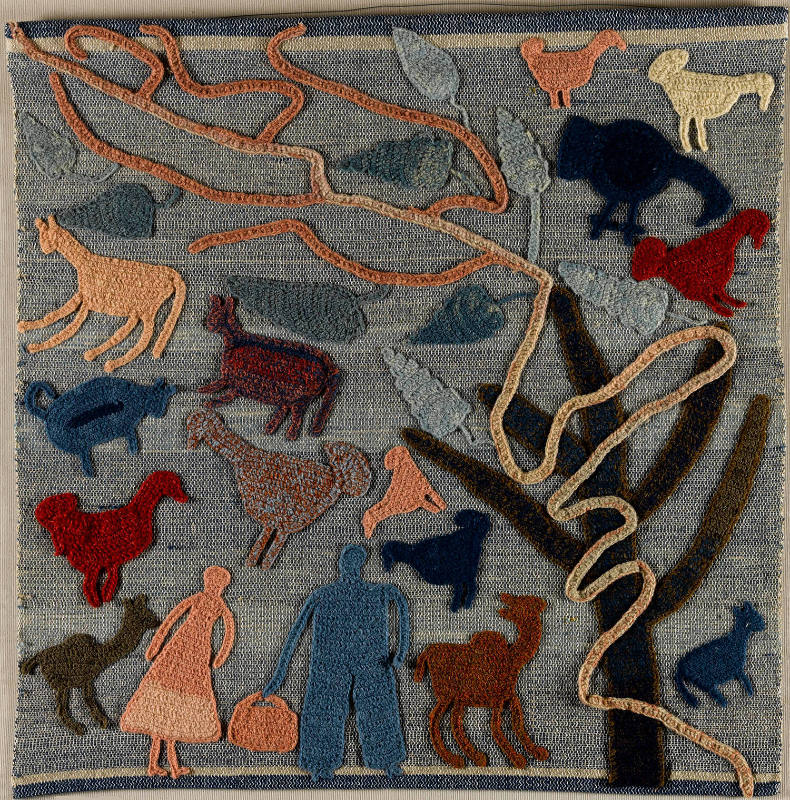 Cow Blanket
Kate "Granny Donaldson" Clayton (c. 1864–1960)
Vicinity of Brasstown, North Carol…