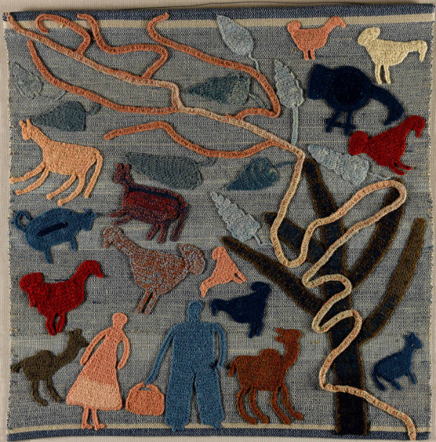 Cow Blanket
Kate "Granny Donaldson" Clayton (c. 1864–1960)
Vicinity of Brasstown, North Carol…