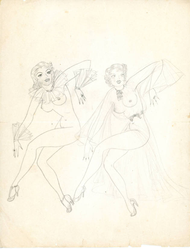 Virginia Ahrens, “Untitled”, Prairie du Chien, Wisconsin, United States, 1930–1946, Graphite on…