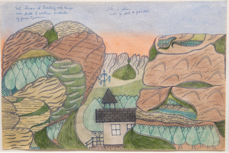 Joseph E. Yoakum, “Mt. Swan of Darling Mtn. Range Near Perth of Western Australia”, Chicago, Il…