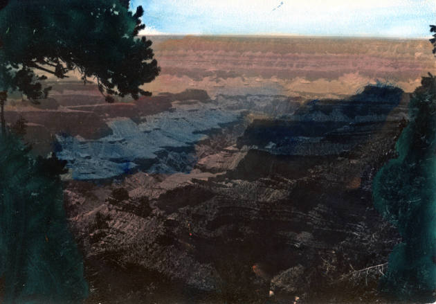 Photographer unidentified, “Untitled [Canyon]”, United States, Early to mid-20th century, Hand-…