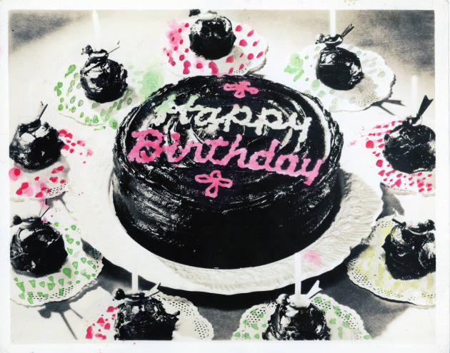 Photographer unidentified, “Untitled [Birthday cake]”, United States, Early to mid-20th century…