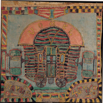 Charles A. A. Dellschau, “Flying Machines (4576: Vogel) (double-sided)”, Houston, Texas, United…