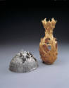 Vase with Heart Design and Silver Crown
Eugene Von Bruenchenhein
Photo by John Parnell