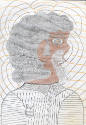Inez Nathaniel Walker, “50-page Académie Sketchpad”, United States, 1976, Pencil, colored penci…
