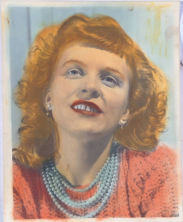 Untitled (Portrait of Marie in Sweater and Pearls)
Eugene Von Bruenchenhein (1910-1983)
Milwa…