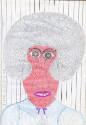 Inez Nathaniel Walker, “50-page Académie Sketchpad”, United States, 1976, Pencil, colored penci…
