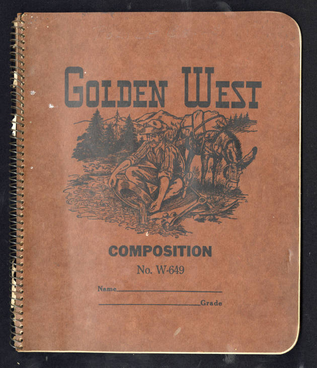 Melvin Edward Nelson, (1908–1992, United States), “Notebook (“Golden West”)”, Colton, Oregon, M…