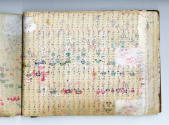 Jean-Daniel Allanche, “Untitled (61 pages, bound)”, Paris, France, 1989, Ballpoint pen and corr…