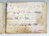 Jean-Daniel Allanche, “Untitled (61 pages, bound)”, Paris, France, 1989, Ballpoint pen and corr…