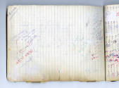 Jean-Daniel Allanche, “Untitled (61 pages, bound)”, Paris, France, 1989, Ballpoint pen and corr…