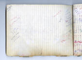 Jean-Daniel Allanche, “Untitled (61 pages, bound)”, Paris, France, 1989, Ballpoint pen and corr…