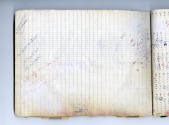Jean-Daniel Allanche, “Untitled (61 pages, bound)”, Paris, France, 1989, Ballpoint pen and corr…
