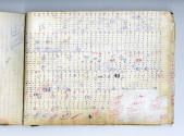 Jean-Daniel Allanche, “Untitled (61 pages, bound)”, Paris, France, 1989, Ballpoint pen and corr…