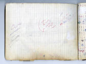 Jean-Daniel Allanche, “Untitled (61 pages, bound)”, Paris, France, 1989, Ballpoint pen and corr…