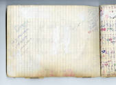 Jean-Daniel Allanche, “Untitled (61 pages, bound)”, Paris, France, 1989, Ballpoint pen and corr…