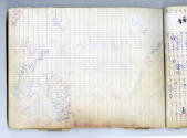 Jean-Daniel Allanche, “Untitled (61 pages, bound)”, Paris, France, 1989, Ballpoint pen and corr…