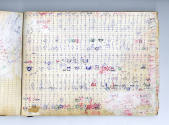 Jean-Daniel Allanche, “Untitled (61 pages, bound)”, Paris, France, 1989, Ballpoint pen and corr…