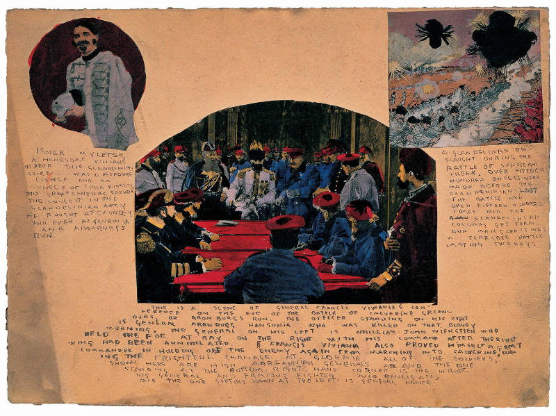 Untitled (Portraits of Glandelinian and High Abbieannian Generals)
Henry Darger, American, 189…