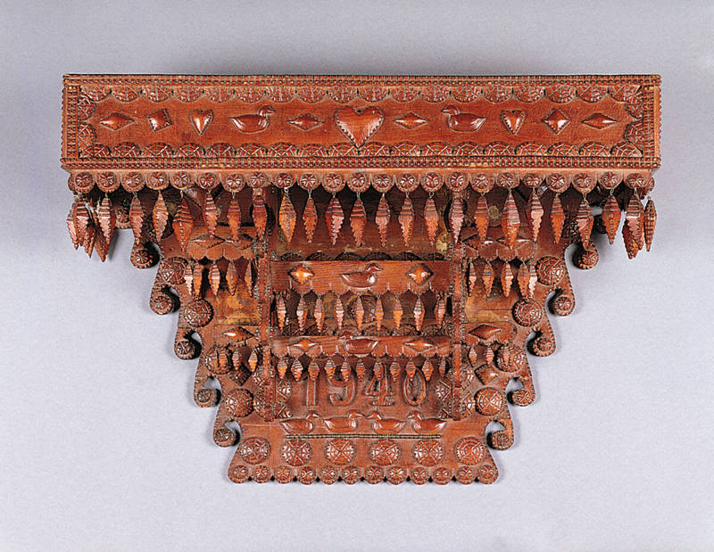 Tramp Art Shelf
Artist unidentified
Photographed by Gavin Ashworth