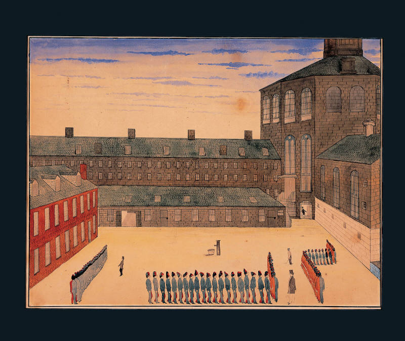 Charlestown Prison
Artist unidentified
Photo © 2000 John Bigelow Taylor