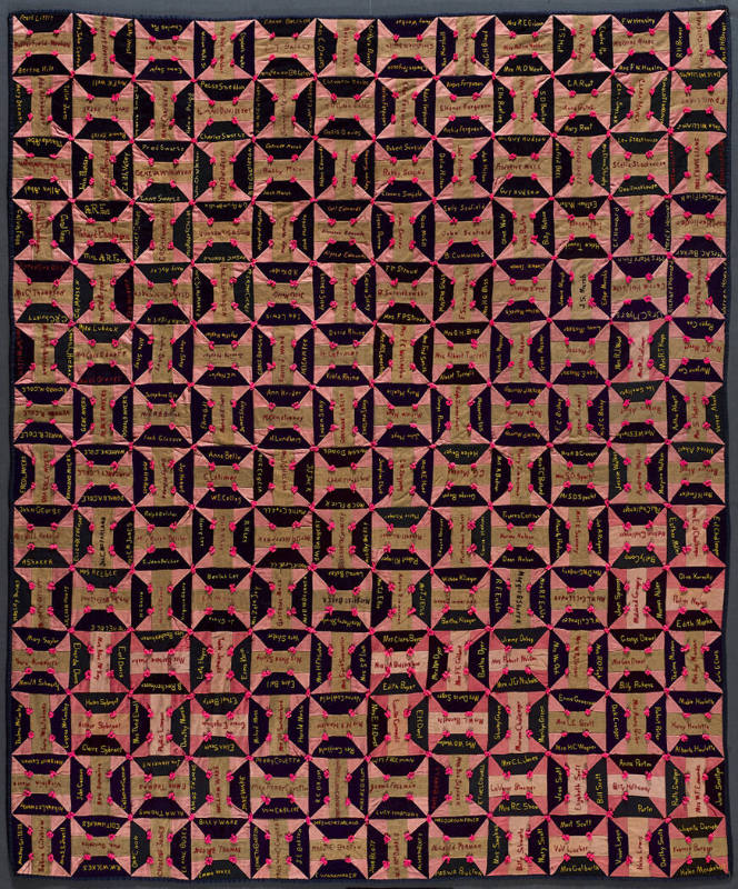 McKinley Community Church Signature Quilt
Ladies' Aid Society, McKinley Community Church
Phot…