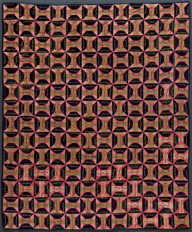 McKinley Community Church Signature Quilt
Ladies' Aid Society, McKinley Community Church
Phot…