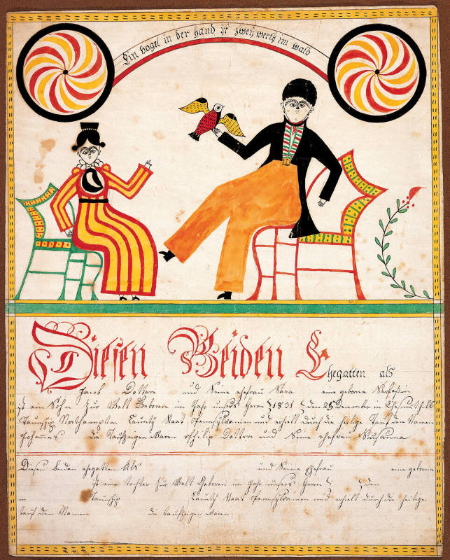 Taufschein for Johannes Dottere
Northhampton County (or Bird-in-the-Hand) Artist
Photographer…