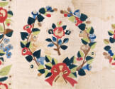 Baltimore-Style Album Quilt Top (detail)
Possibly Mary Heidenroder Simon
Photo by Gavin Ashwo…