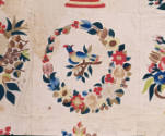 Baltimore-Style Album Quilt Top (detail)
Possibly Mary Heidenroder Simon
Photo by Gavin Ashwo…